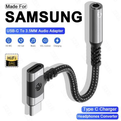 2 in 1 USB C Splitter PD Schnell Ladekabel Typ C auf 3 5 Klinke Audio Adapter
