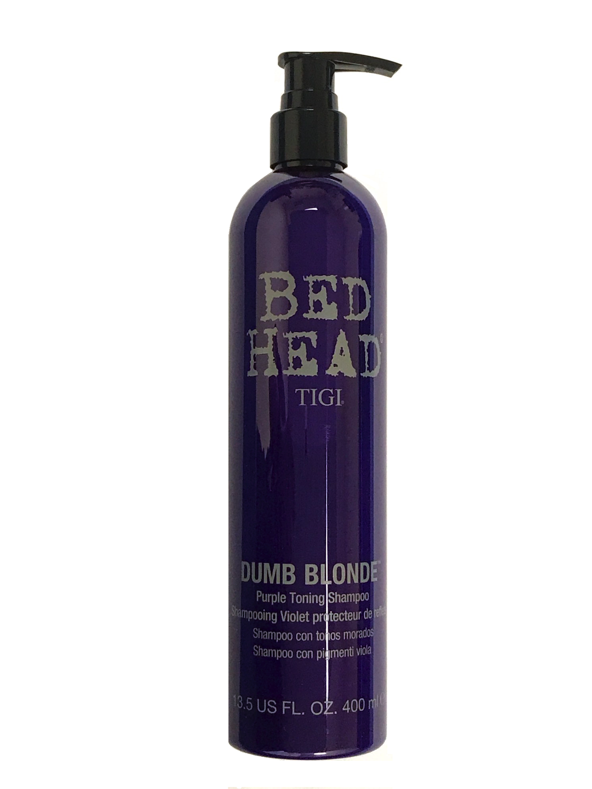 Tigi Bed Head Dumb Blonde Purple Toning Shampoo 13.5 Oz eBay