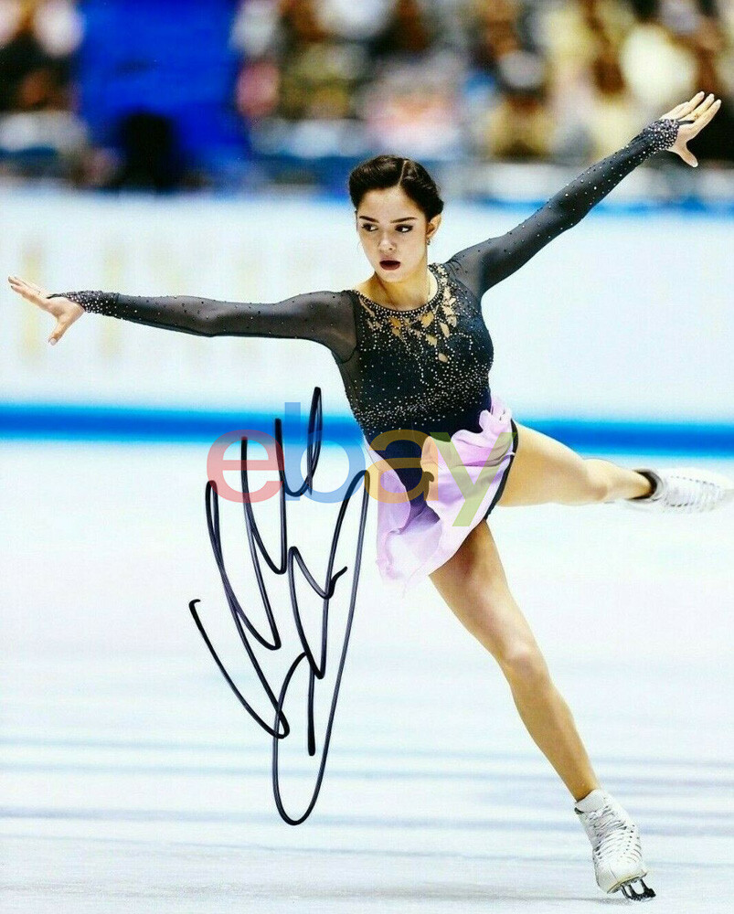 メドベージェワ直筆サイン入り2Lサイズ写真…Evgenia Medvedeva… EVGENIA MEDVEDEVA SIGNED FIGURE SKATING 8X10 PHOTO 7 JSA