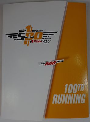 2016 Indianapolis 500 Celebrated 100th Running Program With