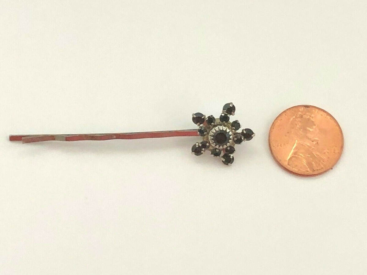 Vintage JOOMI JOOLZ Swarovski Crystal Snowflake Bobby Pin in 