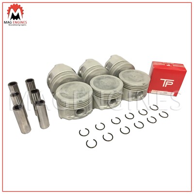 PISTON & RING SET TOYOTA 3F NEW 3FE FOR COASTER LAND CRUISER 4.0 LTR 1986-93