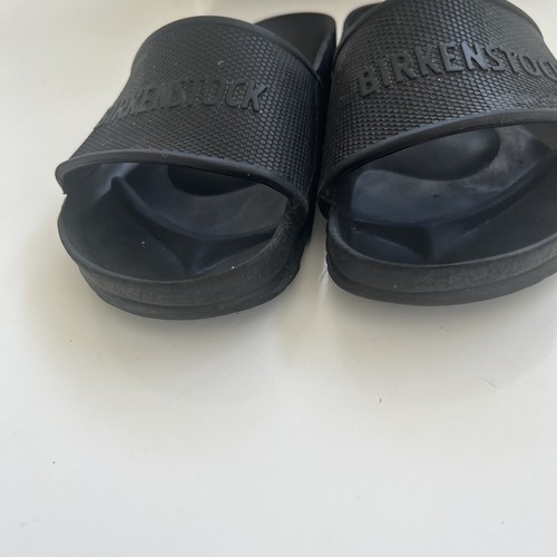 BIRKENSTOCK Barbados EVA beach slides sandals Men 7 WMN 9 EU 40 Black - Picture 3 of 17