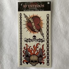 Biker Temporary Tattoos By Dark Side