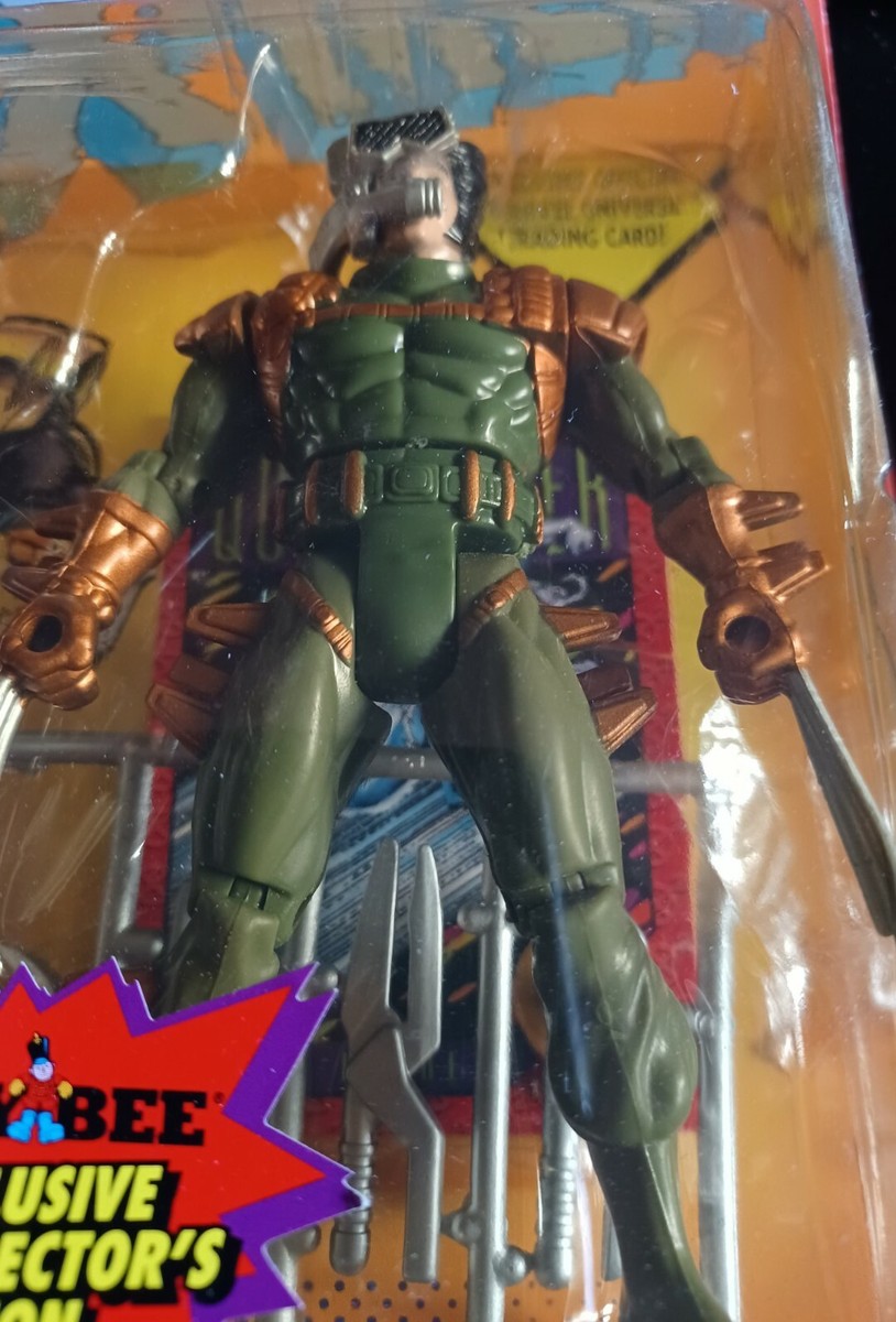 1993 Toy Biz The Uncanny X-Men Wolverine 5th Edition KB Green Suit