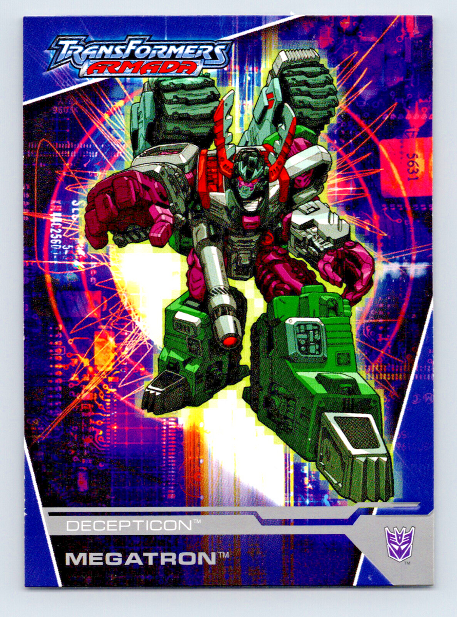 2003 Fleer Transformers Armada #37 Megatron Decepticon Trading