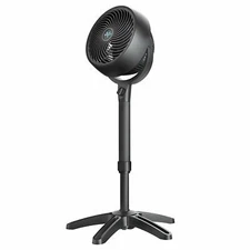 Vornado 683 Medium 3-Speed Pedestal Whole Room Air Circulator Fan - Black