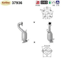 ✅ Katalysator Audi A3,Seat Toledo/Altea XL,VW Passat B6/Jetta/Golf 5/EOS, Euro 4