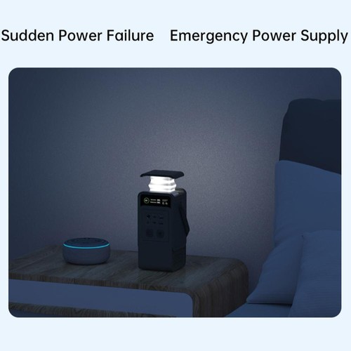 Portable Power Station Solar Electric Generator Outdoor Power Bank For Camping - Picture 8 of 16