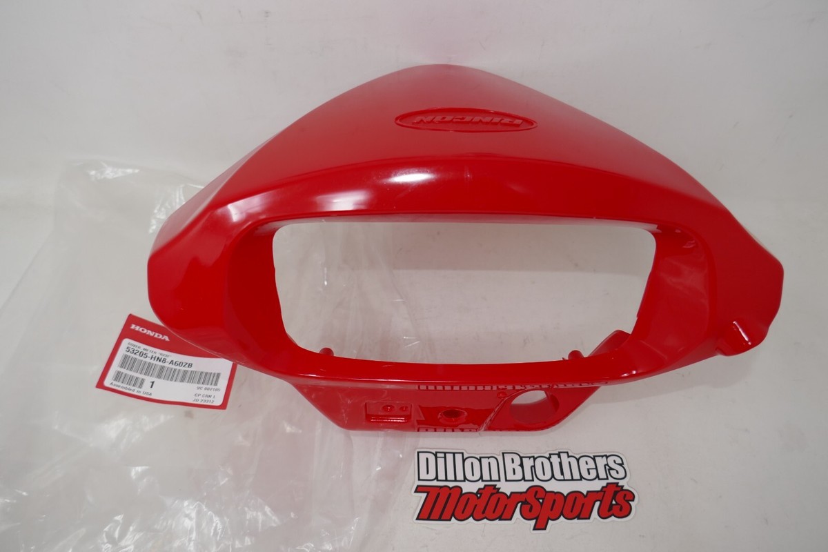 OEM Honda Meter Cover Upper 53205-HN8-A60ZB Red TRX680 Rincon 2006