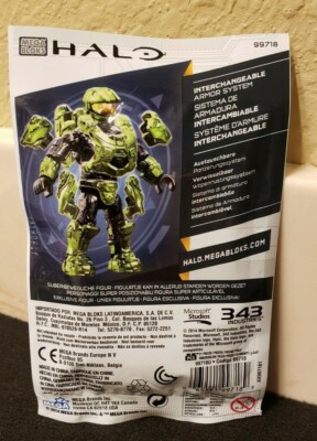 Brand New Toys R Us Exclusive Halo Mega Bloks Master Chief 99718