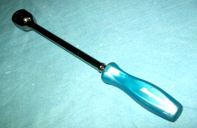 #ad New Snap on™ 1 4quot; drive 9quot; Pearl Blue Extra Long Ratchet THLLD72PB Dual 80 Tech $144.99