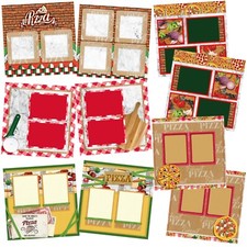 WORLD'S GREATEST PIZZA - Scrapbook Layout Set