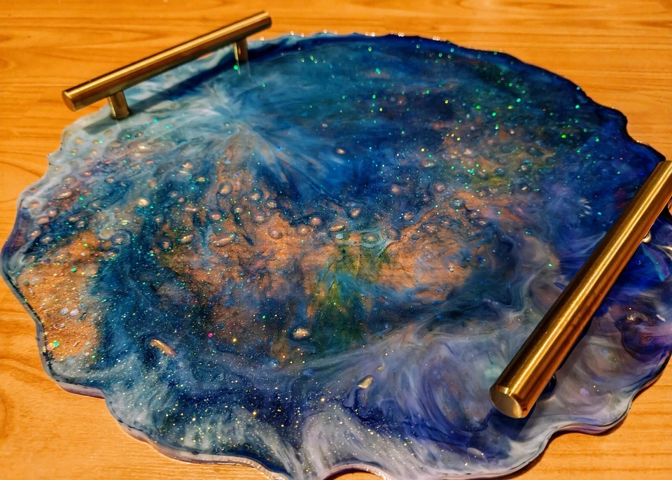 bandeja de servir com alças - Imagem 2 de 4