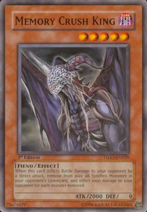 Memory Crush King - TSHD-EN029 - Common - 1st Edition x3 - Lightly Played