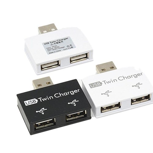 1-to-2 Port USB 2.0 Male USB Dual Splitter Hub Cord Converte.2024 Adapter Q0E6 - Picture 8 of 19