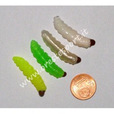 Camole silicone morbido 30mm Raptor pesca trota fiume lago torrente