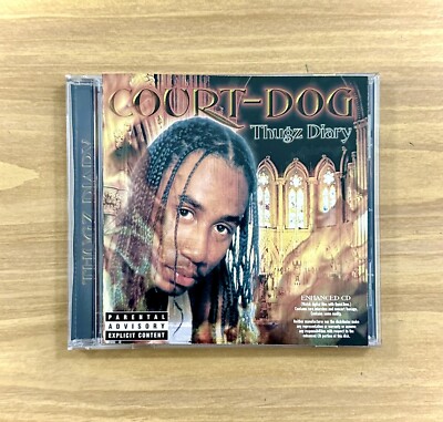 CD ~ Court-Dog ~ Thugz Diary ~ Enhanced ~ P.A. ~ 14 Tracks ~ 2001