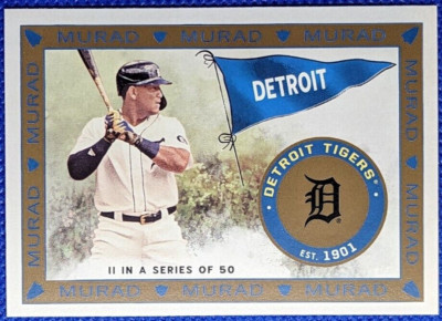 2021 Topps Allen & Ginter MIGUEL CABRERA #MR-11 Murad Reimagined Detroit Tigers