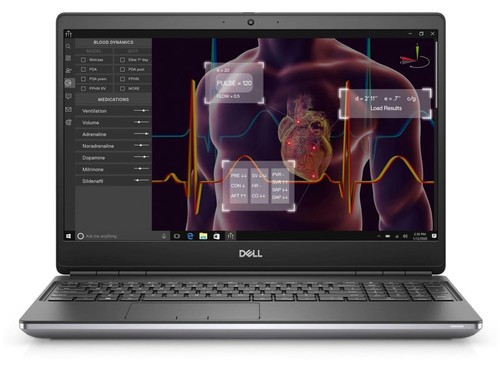 Dell Precision 7560 Laptop 15” Touchscreen Xeon 128GB RAM 1TB SSD Win 10 NVIDIA - Picture 2 of 9