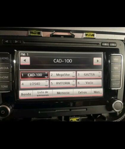 Volkswagen Golf Navigation GPS Navi Radio 1t0035680f 1130z5 - Imagen 7 de 7