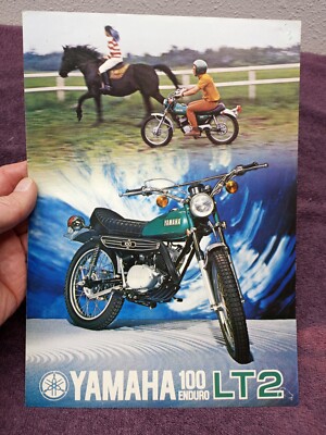 Vintage 1972 YAMAHA 100 ENDURO LT2 MOTORCYCLE SALES
