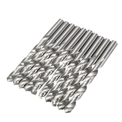 10Pcs 0.5-10mm Micro HSS Twist Drilling Bit Straight Shank Electrical Drill Tool - Picture 24 of 25
