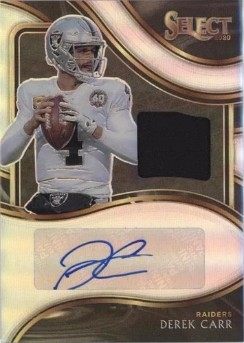 2020 Panini Select Derek Carr #SM-DCA