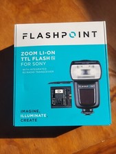 BRAND NEW - Flashpoint Zoom Li-ion R2 TTL On-Camera Flash Speedlight For Sony