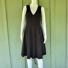 NWT LULUS Black Heavy Stretch Jersey Dress Medium M