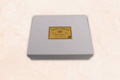 Original Kronenmühle - gelegt A4 weiß Luxus Box 10538