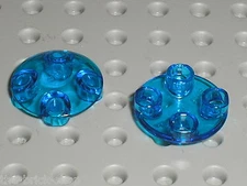 LEGO Round Dish TrBlue ref 2654 / Set 70810 7052 70706 21121 76028 70504 8009...