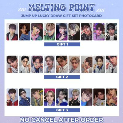 ZB1 ZEROBASEONE x Melting Point JUMP UP LUCKY DRAW GIFT SET