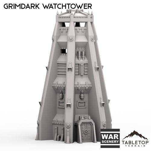 Grimdark Watchtower - Grimdark Gothic Wargaming Tabletop - 第 1/6 張圖片