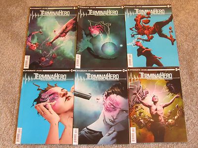 TERMINAL HERO 1-6 Complete Dynamite - Peter Milligan, Piotr Kowalski Art - NM