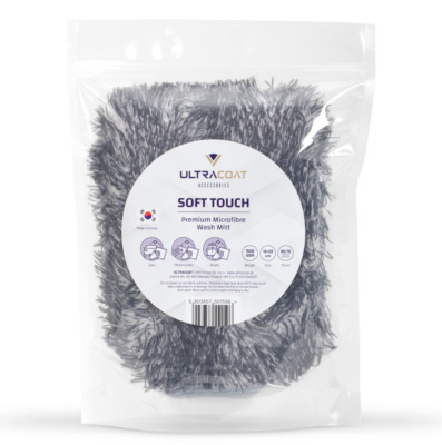 ULTRACOAT Soft Touch Wash Mitt   Korean Microfibre Car Wash Glove 1500 GSM