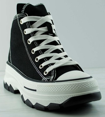 Murphy 1 Women's High Top Platform Canvas Sneakers