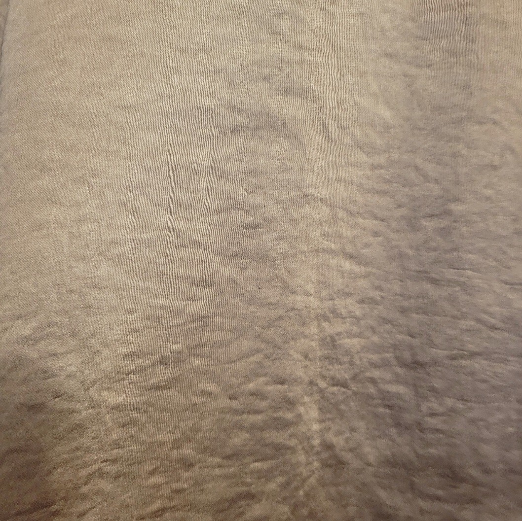 Holiday Satin Solid Button Up Shirt - image 3