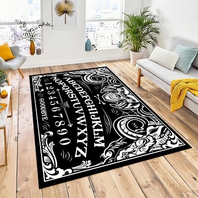 Gothic Blood Drops Rug, Horror Home Decor, Personalized Gift