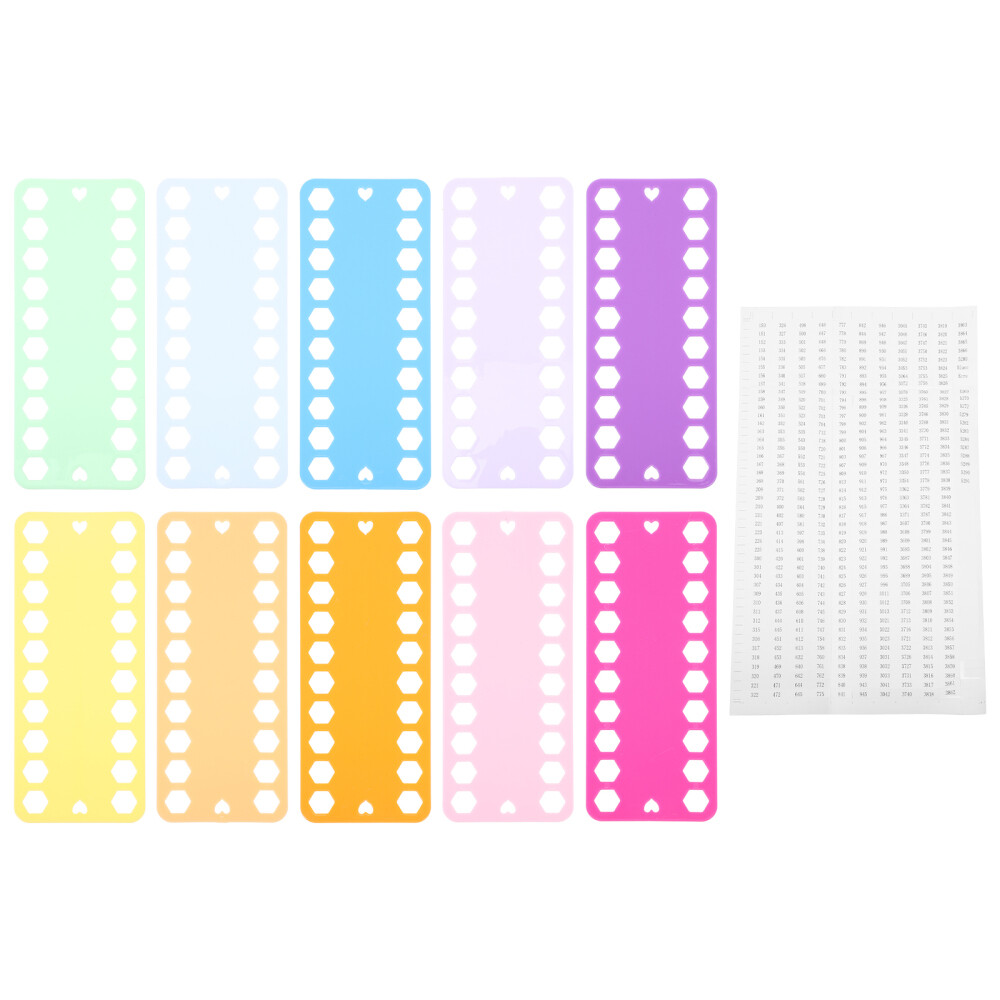 Variegated Embroidery Floss Thread Organizer Stitch Holder Board
