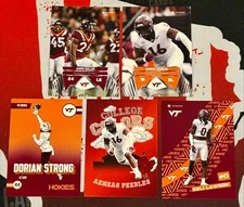 2024 ONIT ATHLETE Virginia Tech Hokies Football Base/Insert *Pick Player Card*