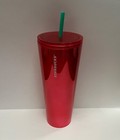 Starbucks - 2022 Holiday Red Venti Tumbler ~ 24 oz New! — photo 4