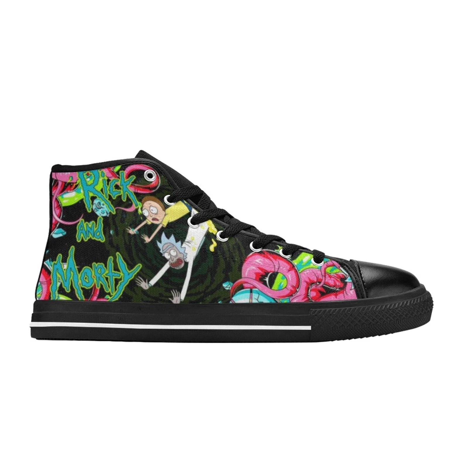 Rick and Rickandmorty  Men's Athletic High Top Sneaker