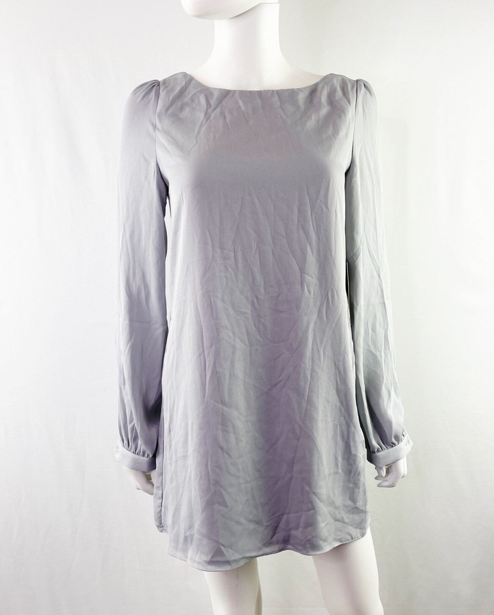 loose fitting tunic dresses Silk Dress VOZ Apparel Can be made in ALL SIZES Women's V Neck Tunic Dress,