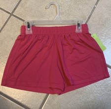 Kids Medium Pink Super Soft 3 Inseam Athletic Back To School Shorts NWT