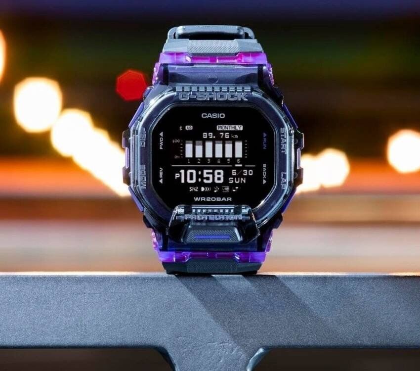Casio GBD-200SM-1A6 Bright Series G-SQUAD Bluetooth Black Casio GBD-200SM-1A6 Bright Series G-SQUAD Bluetooth Black
