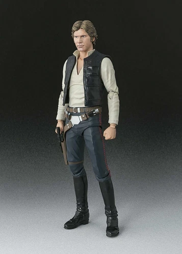 Bandai S.H. Figuarts Star Wars Episodio IV UNA Nueva Esperanza Han Solo de JAPÓN