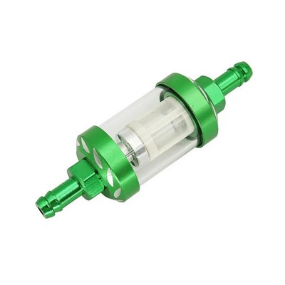 8mm CNC Aluminum Fuel Filter Inline Gas Petrol Oil Filter for Motorcycle ATV Bik