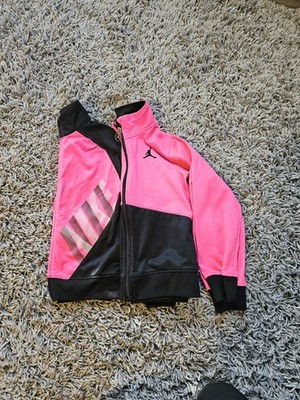Pink And Black Jordan And Nike Light Weight Jackets