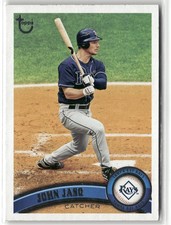 2011 Topps John Jaso Throwback Tampa Bay Rays #541